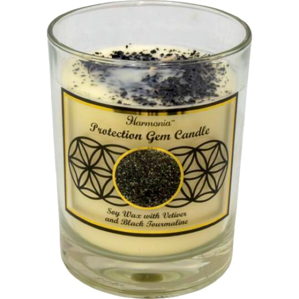 NEW HARMONIA PROTECTION SOY GEMSTONE CANDLE
